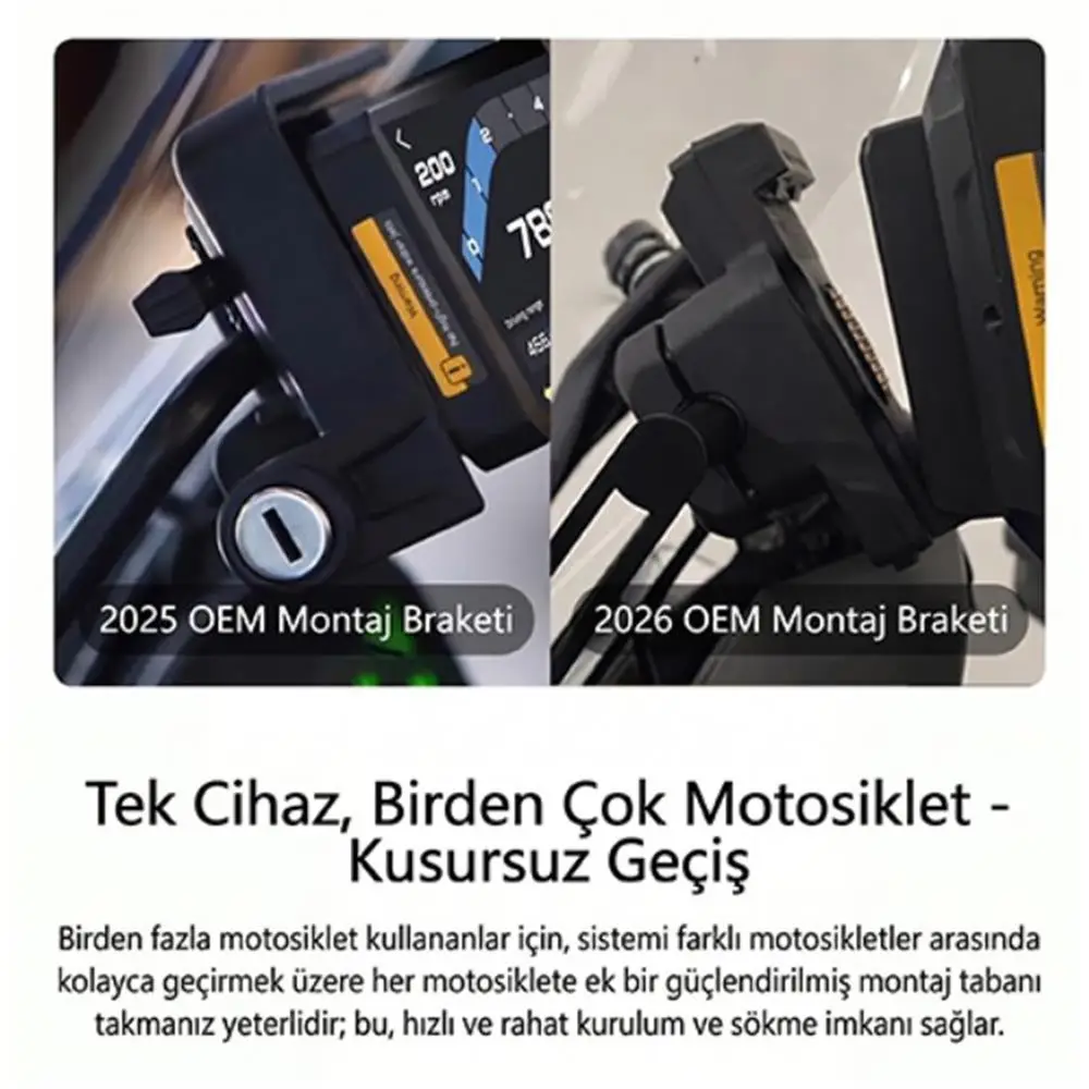 Alien Rider BMW Motosikletler İçin Akıllı Sürüş Ekranı 6.2" Alien Rider BMW Motosikletler İçin Akıllı Sürüş Ekranı 6.2"