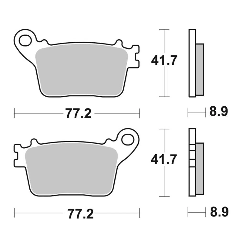 BREMBO Arka Fren Balatası CBR600RR-1000RR ZX10R R1-R6 (436) 07HO59SP BREMBO Arka Fren Balatası CBR600RR-1000RR ZX10R R1-R6 (436) 07HO59SP