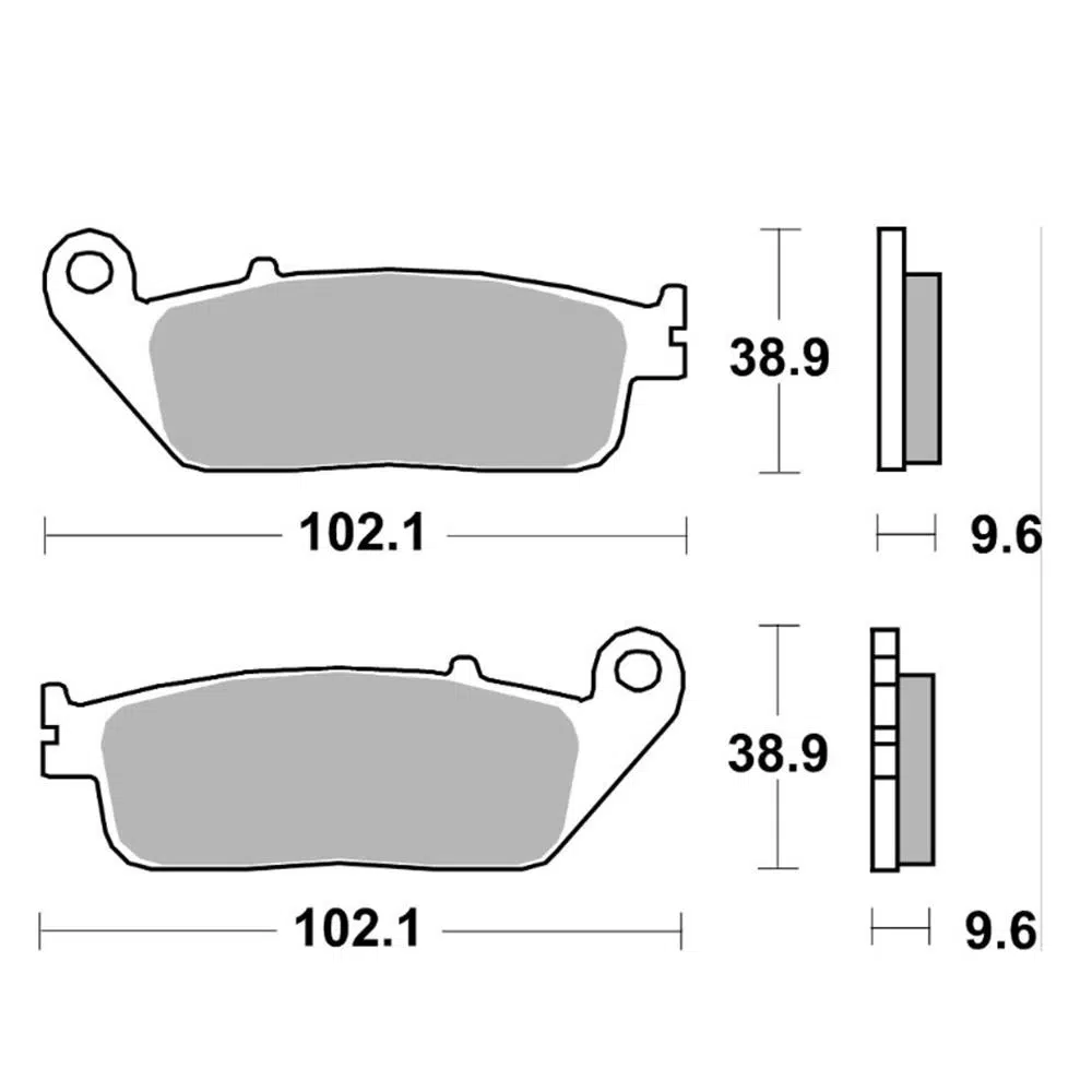 BREMBO Ön Fren Balata HONDA NC750 SINTER (196) 07HO41SA BREMBO Ön Fren Balata HONDA NC750 SINTER (196) 07HO41SA