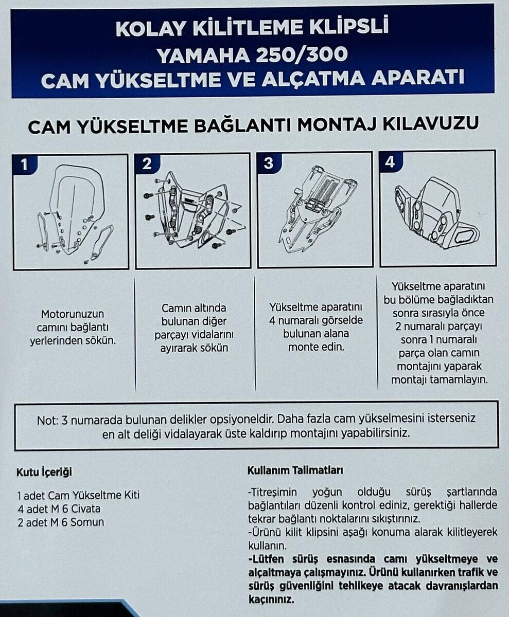 CAM YÜKSELTME APARATI YAMAHA XMAX 250/300 23-24 (Yeni Kasa) CAM YÜKSELTME APARATI YAMAHA XMAX 250/300 23-24 (Yeni Kasa)