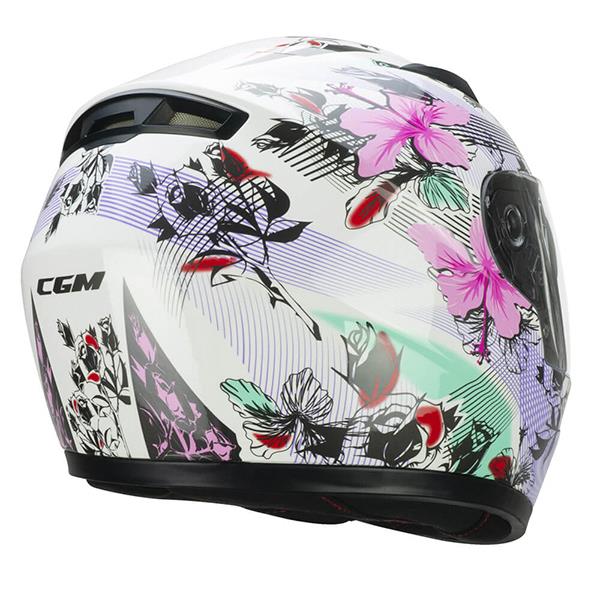 CGM 265S LUCKY MUSIC ÇOCUK KAPALI MOTOSİKLET KASKI Beyaz-Pembe / YS CGM 265S LUCKY MUSIC ÇOCUK KAPALI MOTOSİKLET KASKI Beyaz-Pembe / YS