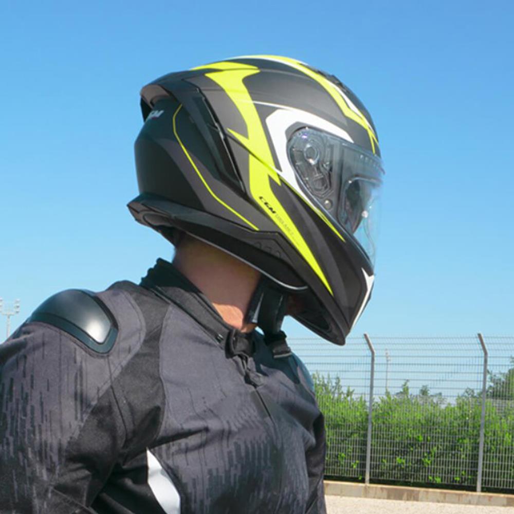CGM 311G BLAST SPORT KAPALI KASK Mat Siyah-Sarı M CGM 311G BLAST SPORT KAPALI KASK Mat Siyah-Sarı M