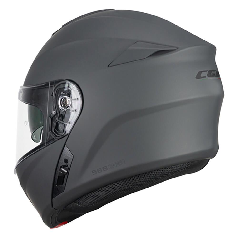 CGM 568A BER MONO ÇENE AÇILIR MOTOSİKLET KASKI SİYAH / L CGM 568A BER MONO ÇENE AÇILIR MOTOSİKLET KASKI SİYAH / L