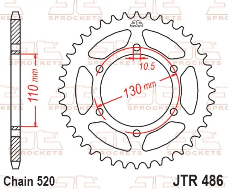 JT Motosiklet Arka Dişli 41 Diş KAWASAKİ Z400 NINJA400 500R EX500 06-09 JTR486.41 JT Motosiklet Arka Dişli 41 Diş KAWASAKİ Z400 NINJA400 500R EX500 06-09 JTR486.41