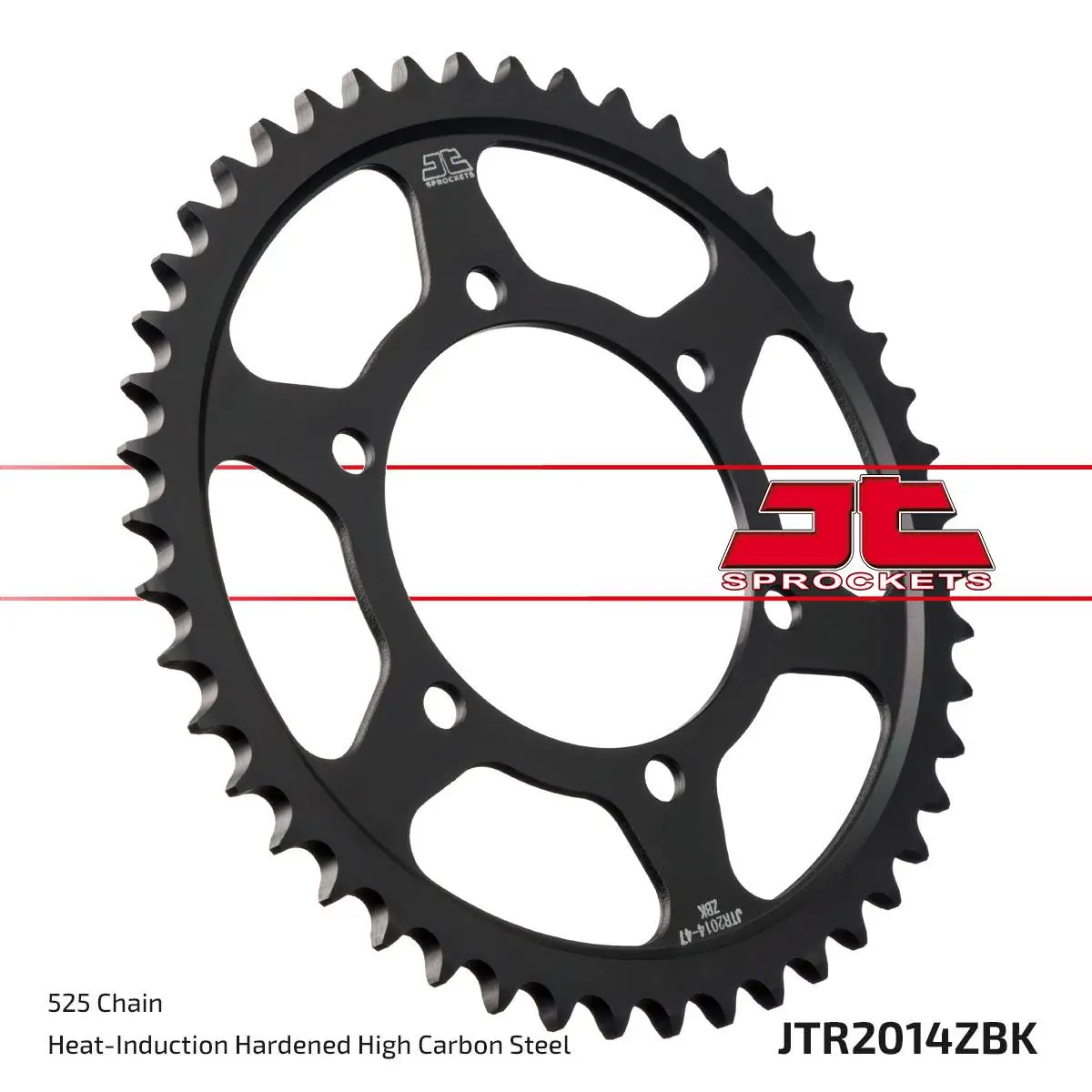 JT Motosiklet Arka Dişli 48 Diş TRIUMP STREET TRIPLE R RS RX 765 23-26 JTR2014.48ZBK