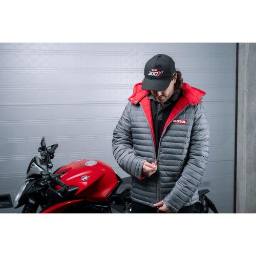 MOTUL ÇİFT TARAFLI ŞİŞME MONT GRİ - KIRMIZI MOTUL ÇİFT TARAFLI ŞİŞME MONT GRİ - KIRMIZI