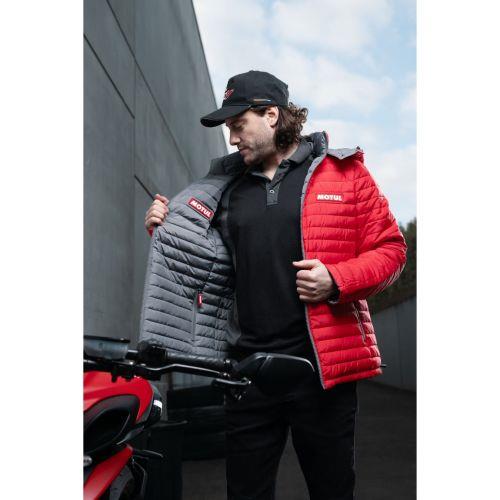 MOTUL ÇİFT TARAFLI ŞİŞME MONT GRİ - KIRMIZI MOTUL ÇİFT TARAFLI ŞİŞME MONT GRİ - KIRMIZI