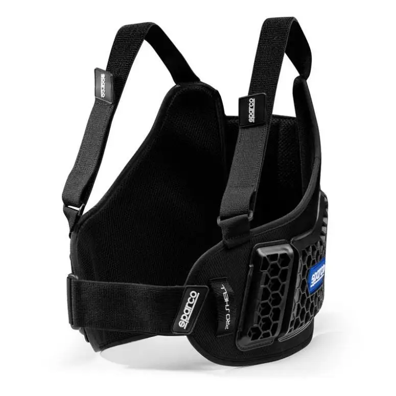 Sparco Pro Shell Kaburga Koruyucu Siyah M