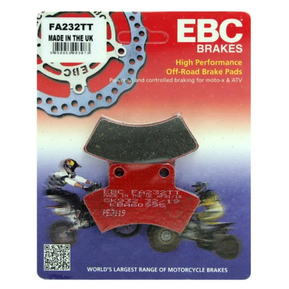 EBC Brakes ATV Quad Arka Fren Balatası FA232TT