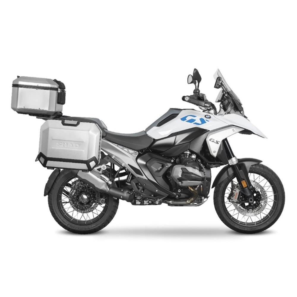 Shad R1300 GS TR48 Siyah Alüminyum Topcase Tabla ve Bağlantı Demiri Seti Shad R1300 GS TR48 Siyah Alüminyum Topcase Tabla ve Bağlantı Demiri Seti