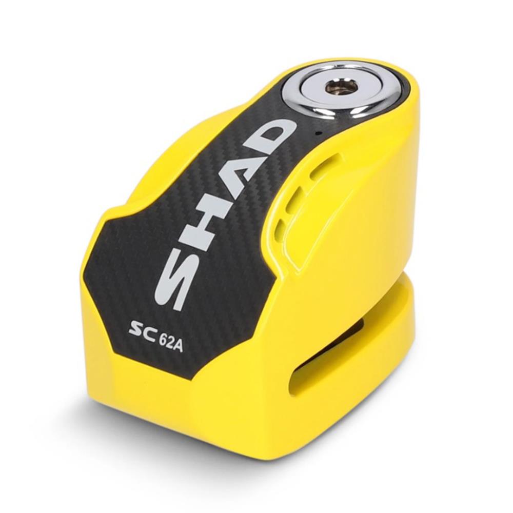 SHAD ALARMLI DİSK KİLİDİ SC62A Sarı 10mm C0S6203A SHAD ALARMLI DİSK KİLİDİ SC62A Sarı 10mm C0S6203A
