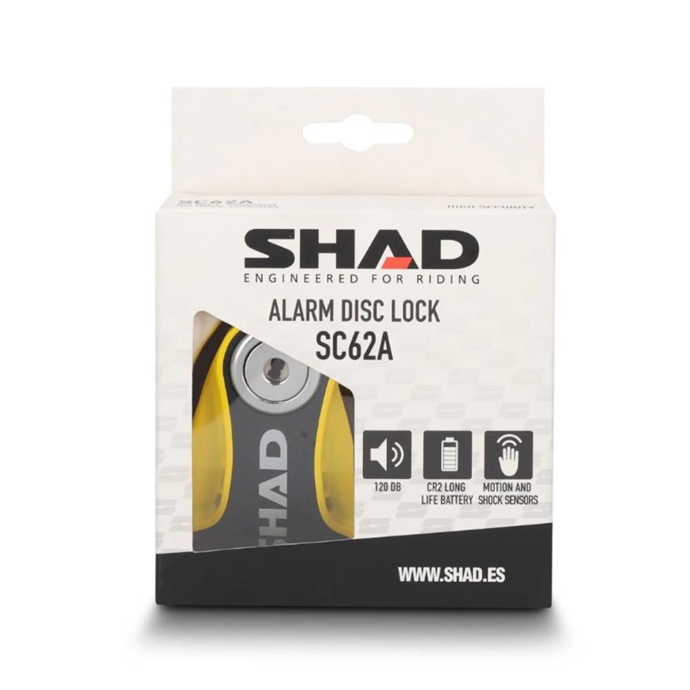 SHAD ALARMLI DİSK KİLİDİ SC62A Sarı 10mm C0S6203A SHAD ALARMLI DİSK KİLİDİ SC62A Sarı 10mm C0S6203A