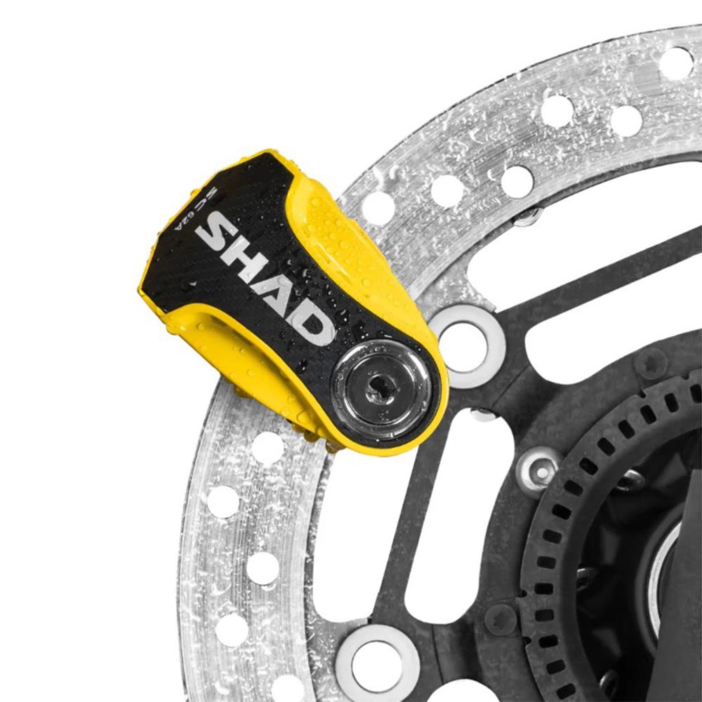 SHAD ALARMLI DİSK KİLİDİ SC62A Sarı 10mm C0S6203A SHAD ALARMLI DİSK KİLİDİ SC62A Sarı 10mm C0S6203A