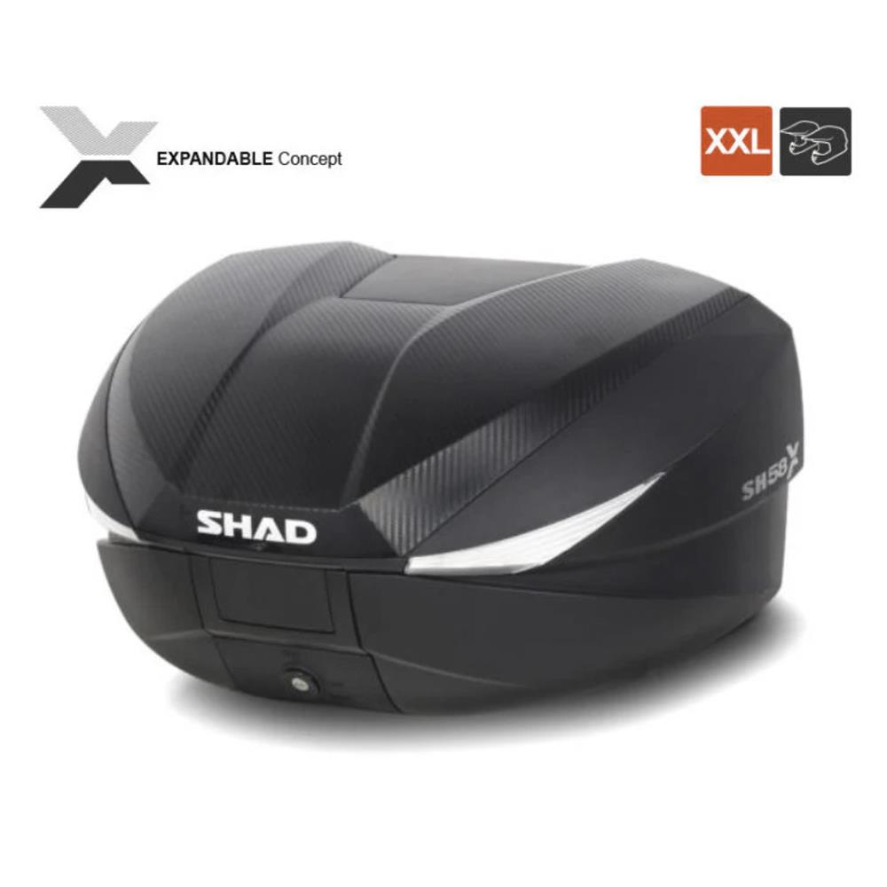Shad X-ADV / Forza 750 (2021-2025) SH58X Genişleyebilir Topcase ve Bağlantı Demiri Seti Shad X-ADV / Forza 750 (2021-2025) SH58X Genişleyebilir Topcase ve Bağlantı Demiri Seti