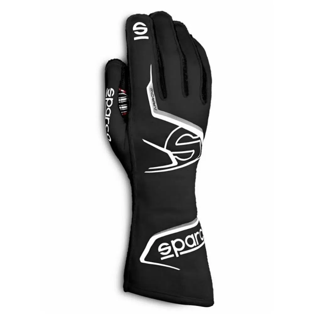 SPARCO Arrow Yarış Eldiveni 13 Numara Siyah XXL