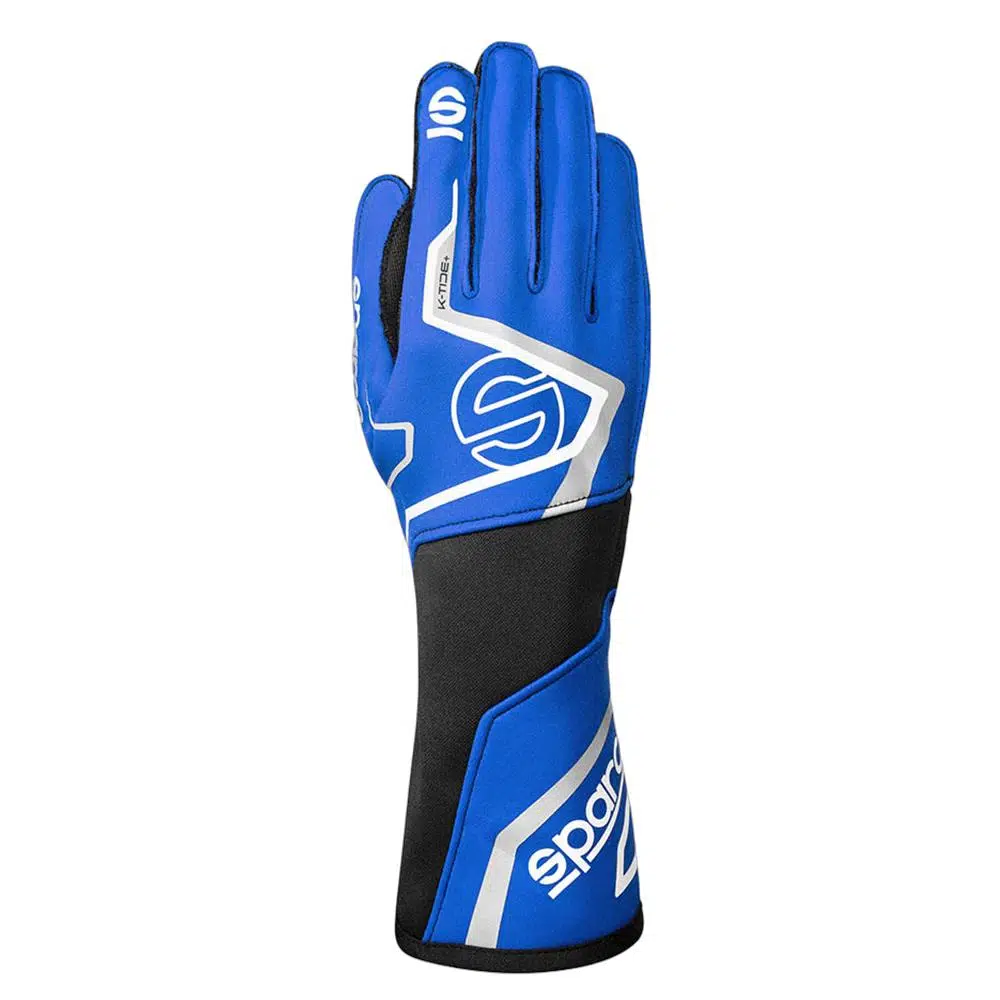 SPARCO K-TIDE+ Yarış Eldiveni 10 Numara Mavi (M)