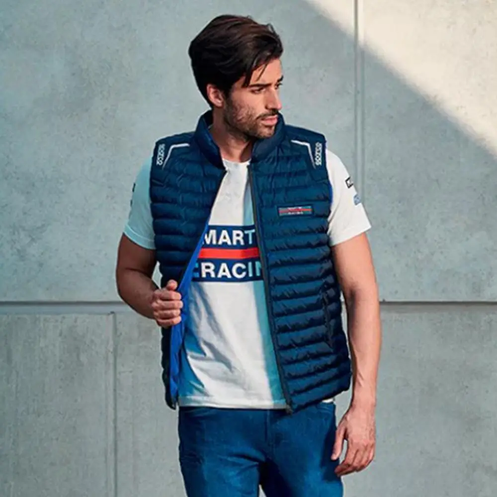 Sparco Racing Lacivert Şişme Yelek L Beden Sparco Racing Lacivert Şişme Yelek L Beden