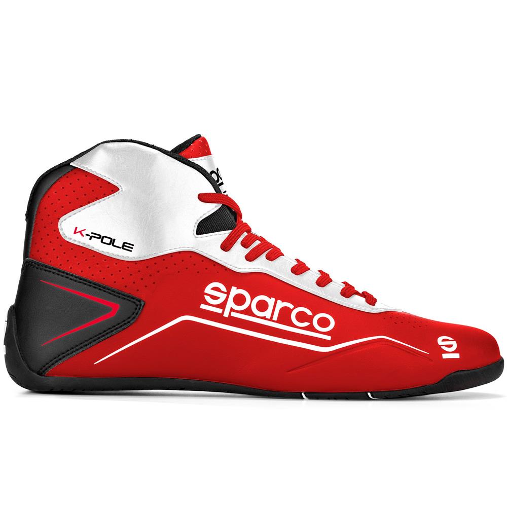 SPARCO K-POLE KARTİNG AYAKKABISI KIRMIZI BEYAZ 34 NUMARA SPARCO K-POLE KARTİNG AYAKKABISI KIRMIZI BEYAZ 34 NUMARA