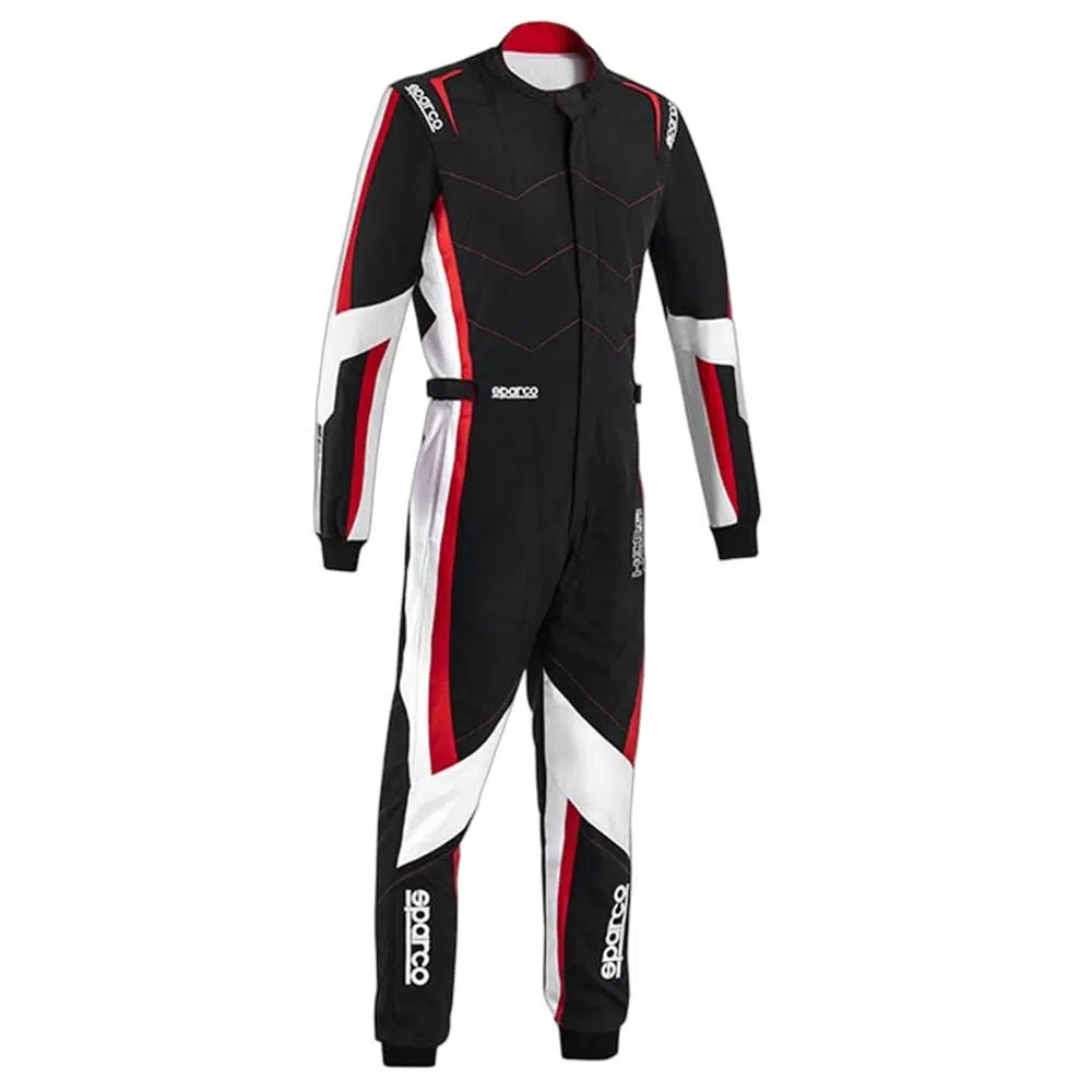 SPARCO K48 KERB Karting Tulumu Çocuk 150cm Siyah Renk