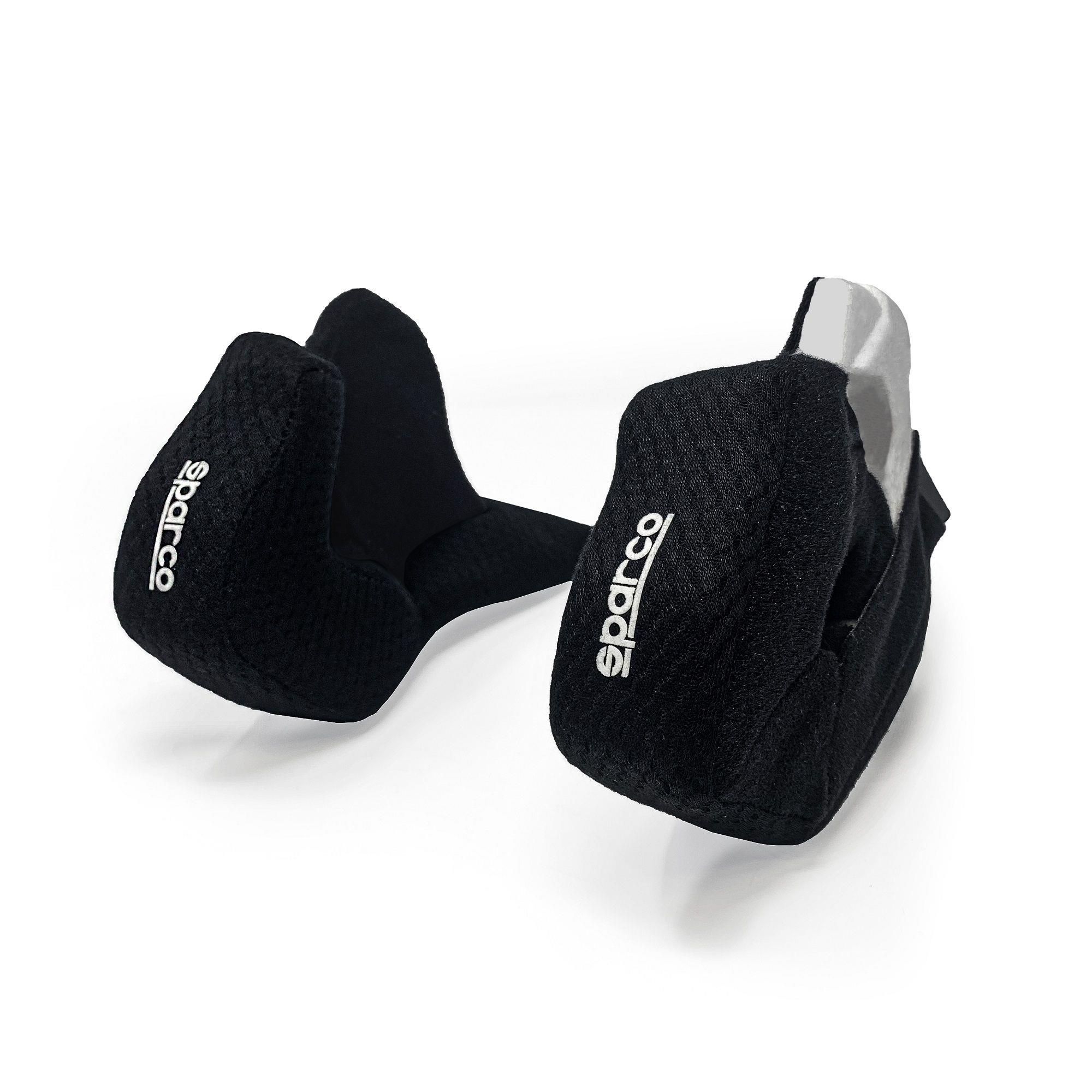 Sparco Kask Yanak Pedi Siyah 30mm 0032RJ02NR30 Sparco Kask Yanak Pedi Siyah 30mm 0032RJ02NR30
