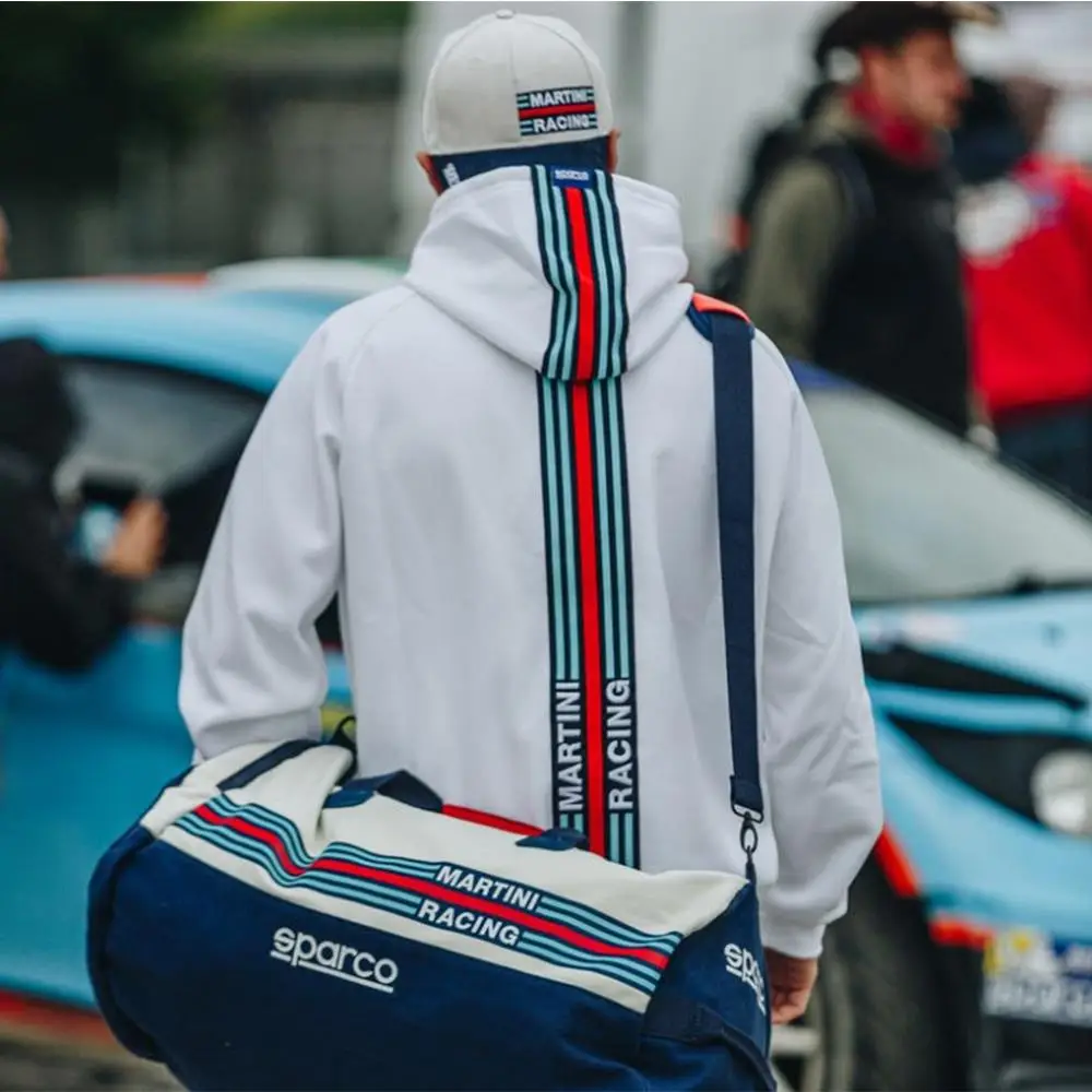 Sparco Yarış Çizgili Erkek Sweatshirt Beyaz XL Sparco Yarış Çizgili Erkek Sweatshirt Beyaz XL