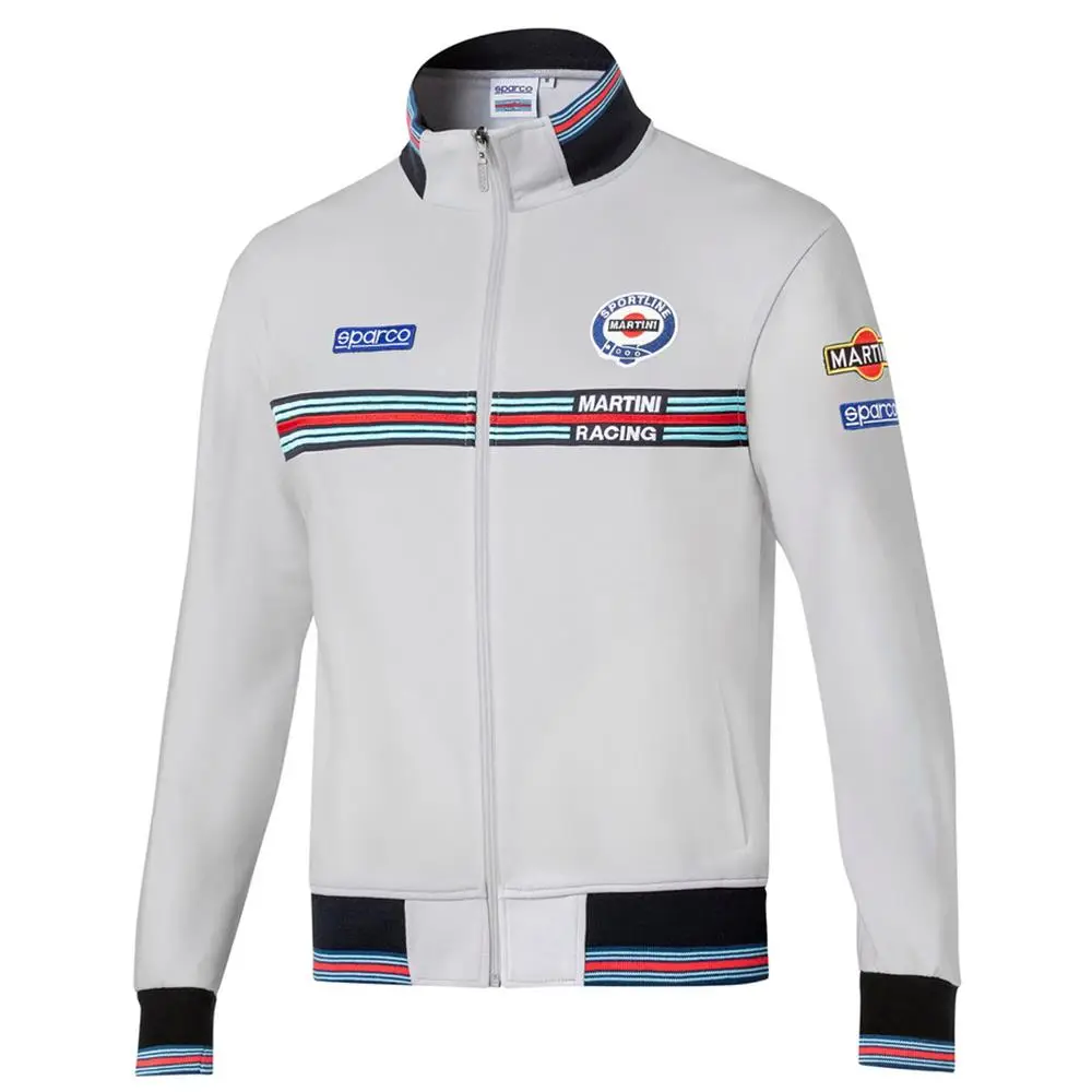 Sparco Racing Fermuarlı Sweatshirt Erkek Beyaz L Beden Sparco Racing Fermuarlı Sweatshirt Erkek Beyaz L Beden