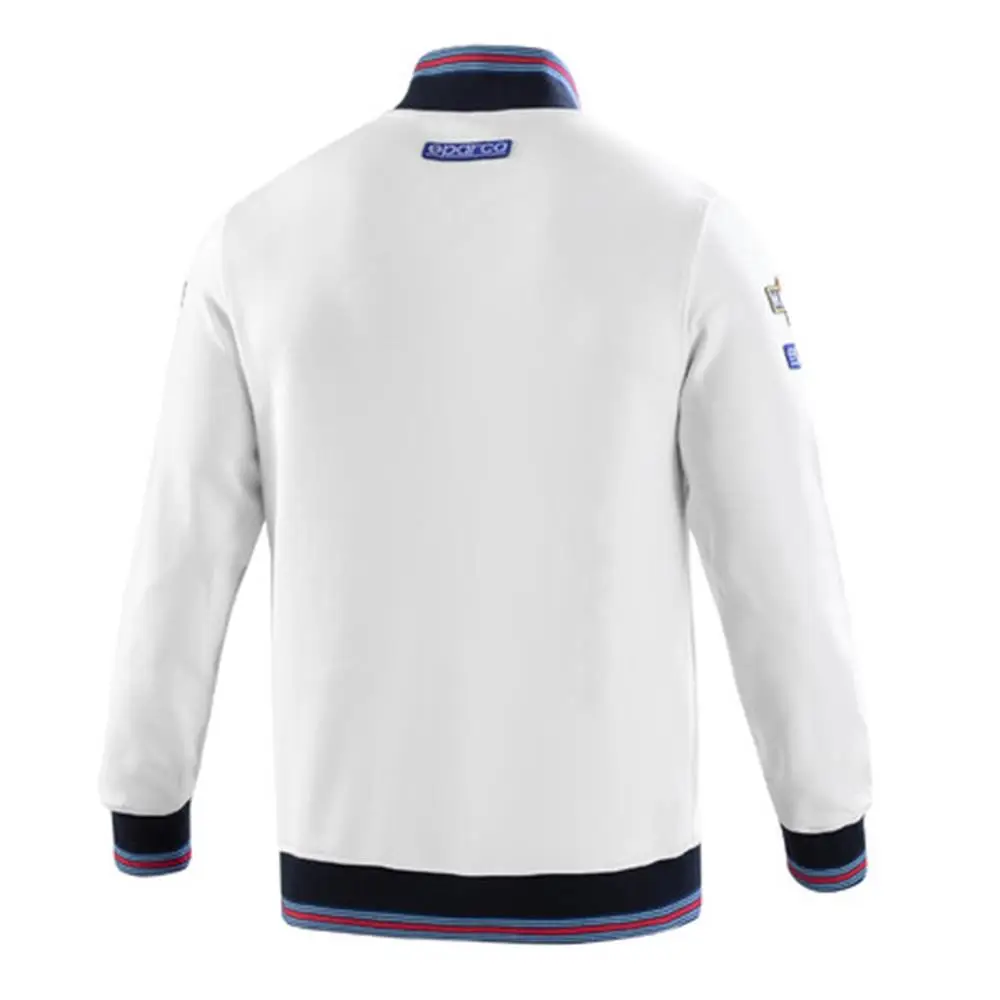 Sparco Racing Fermuarlı Sweatshirt Erkek Beyaz M Beden Sparco Racing Fermuarlı Sweatshirt Erkek Beyaz M Beden