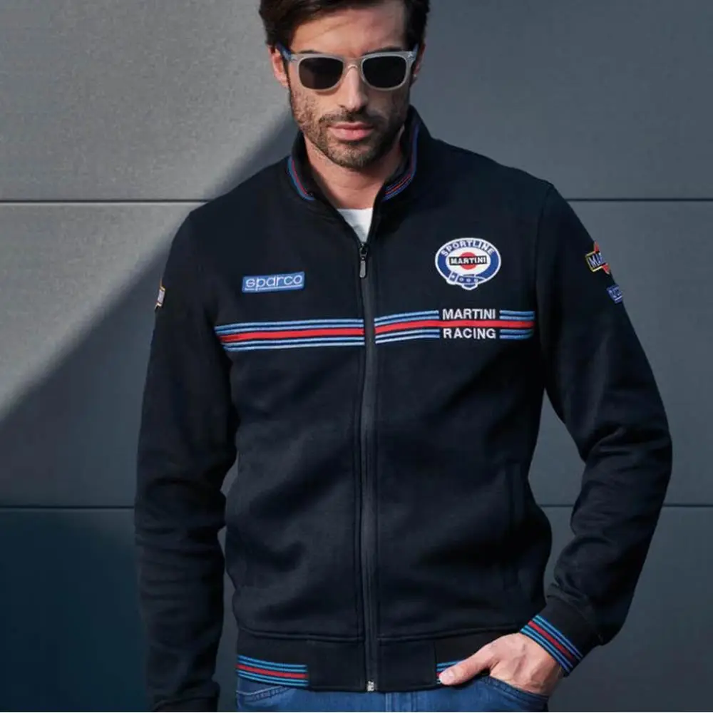 Sparco Racing Fermuarlı Sweatshirt Erkek Lacivert XL Sparco Racing Fermuarlı Sweatshirt Erkek Lacivert XL