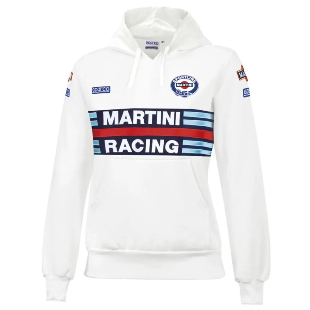 Sparco Racing Kadın Sweatshirt Beyaz S Beden Sparco Racing Kadın Sweatshirt Beyaz S Beden