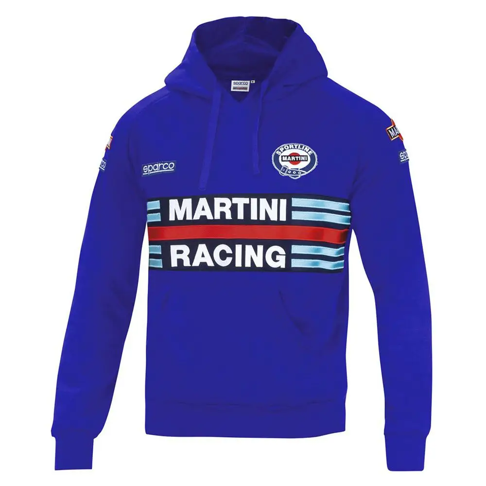 Sparco Racing Erkek Hoodie Mavi S Beden