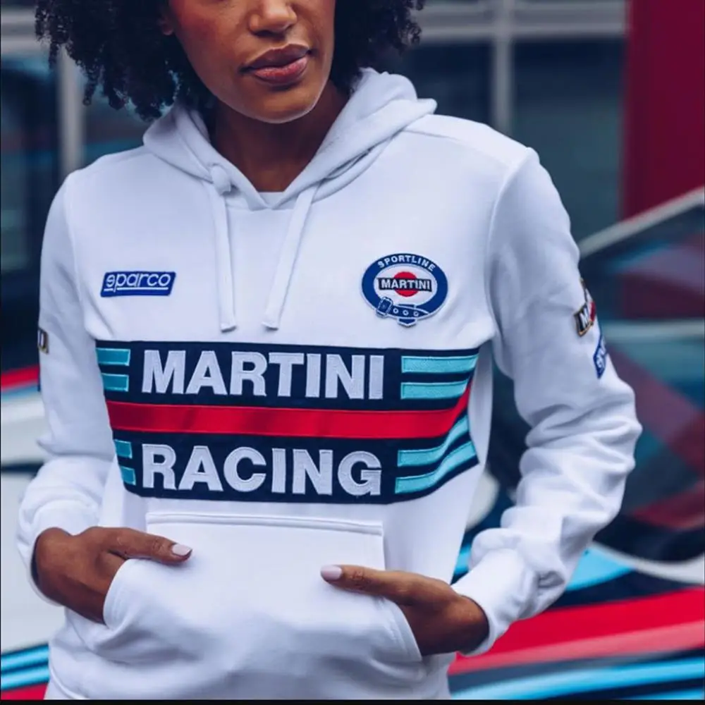 Sparco Racing Kadın Sweatshirt Beyaz M Beden Sparco Racing Kadın Sweatshirt Beyaz M Beden