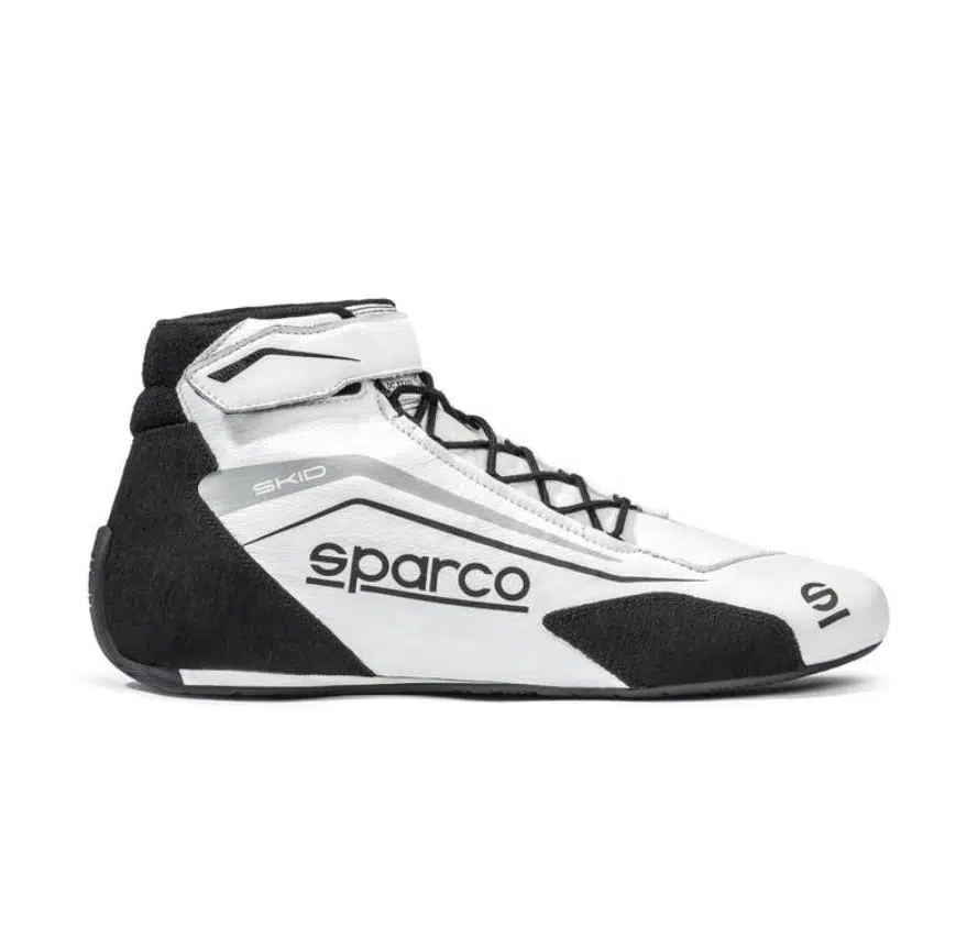 Sparco Skid Fia Onaylı Yarış Ayakkabısı Beyaz 47 Sparco Skid Fia Onaylı Yarış Ayakkabısı Beyaz 47