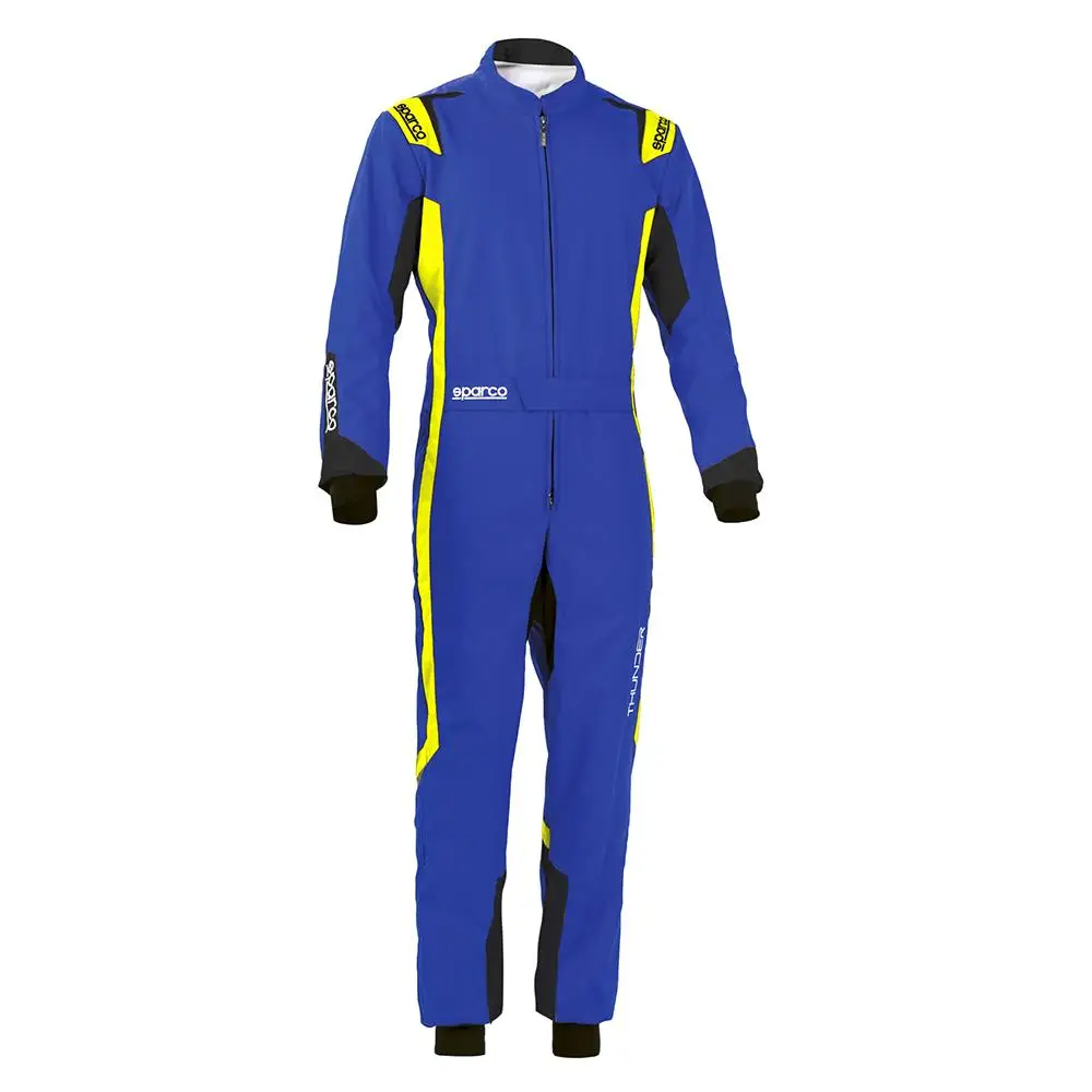 SPARCO THUNDER KARTİNG TULUMU KOYU YEŞİL SARI 140 BEDEN