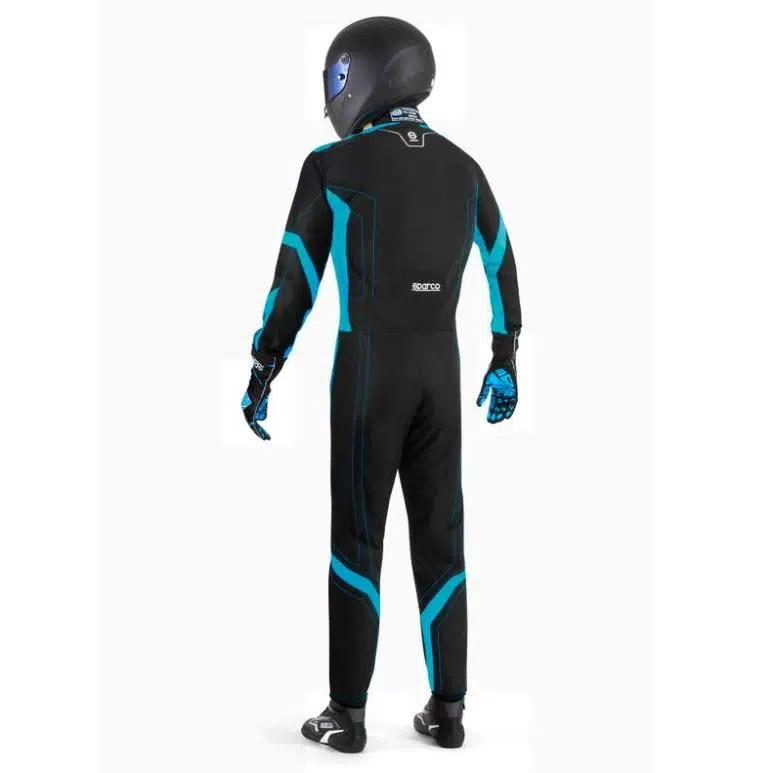 Sparco K48 Thunder Karting Tulumu Mavi L Sparco K48 Thunder Karting Tulumu Mavi L
