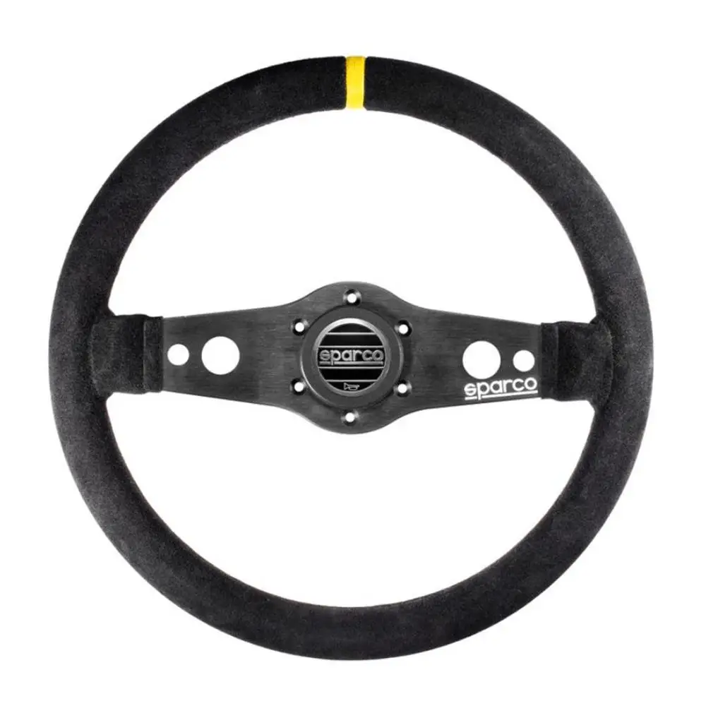 Sparco R215 Flat Süet Yarış Direksiyonu 015R215FS