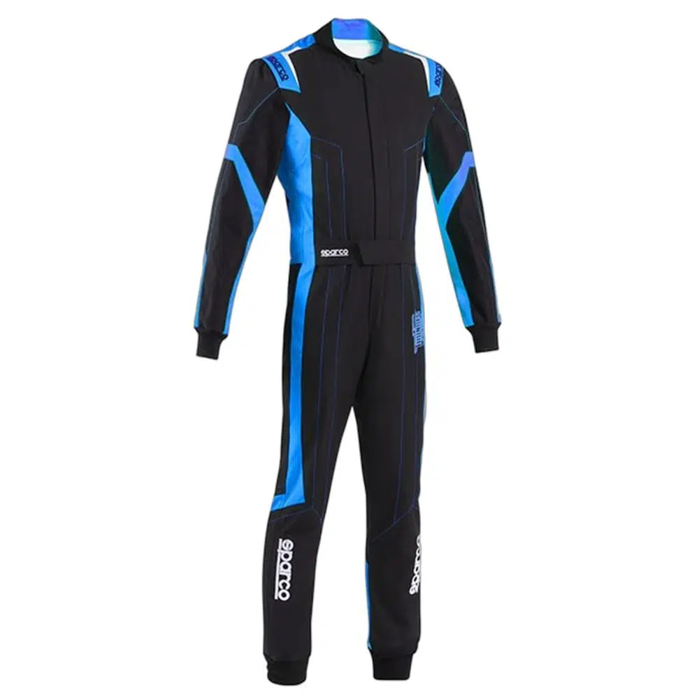 Sparco K48 Thunder Karting Tulumu Mavi XS Sparco K48 Thunder Karting Tulumu Mavi XS