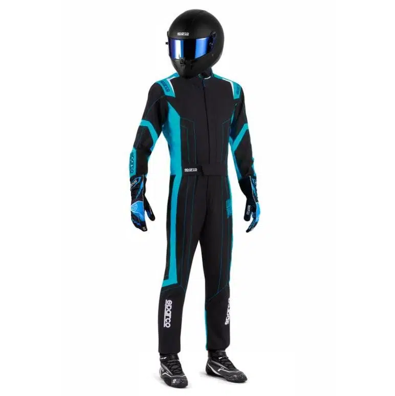 Sparco K48 Thunder Karting Tulumu Mavi XS Sparco K48 Thunder Karting Tulumu Mavi XS