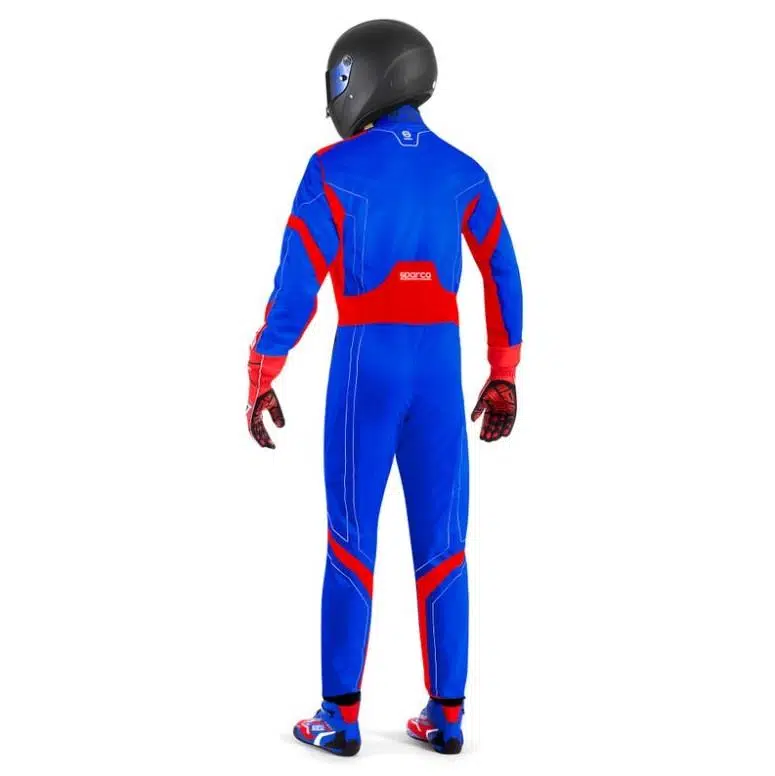 Sparco K48 THUNDER Karting Yarış Tulumu L Mavi Sparco K48 THUNDER Karting Yarış Tulumu L Mavi