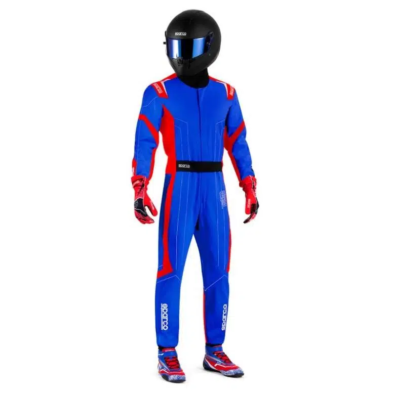 Sparco K48 THUNDER Karting Yarış Tulumu XS Mavi Sparco K48 THUNDER Karting Yarış Tulumu XS Mavi