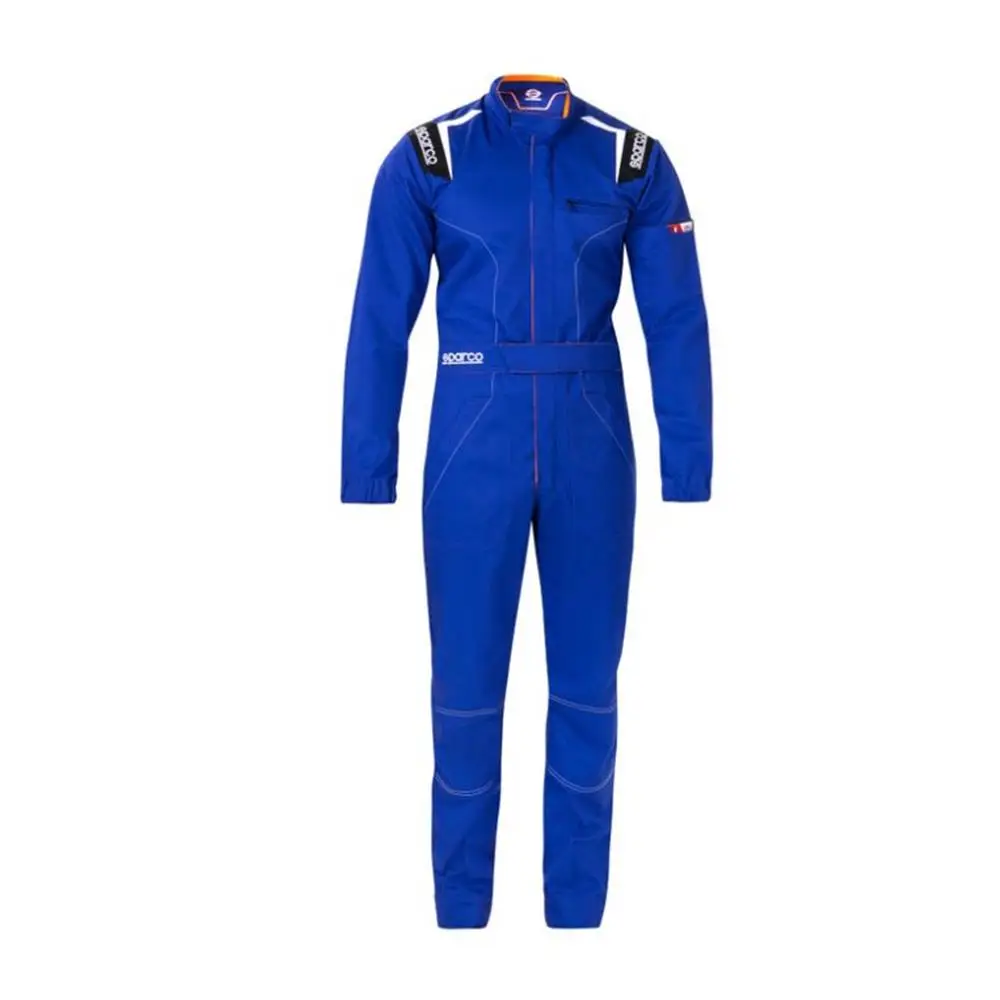 Sparco MS-4 Mekaniker Tulumu Mavi XXL