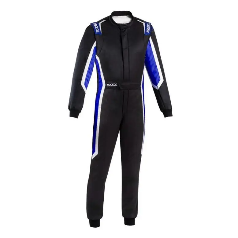 Sparco R566 Sprint Pro Yarış Tulumu Siyah Mavi 58 Beden (XL)