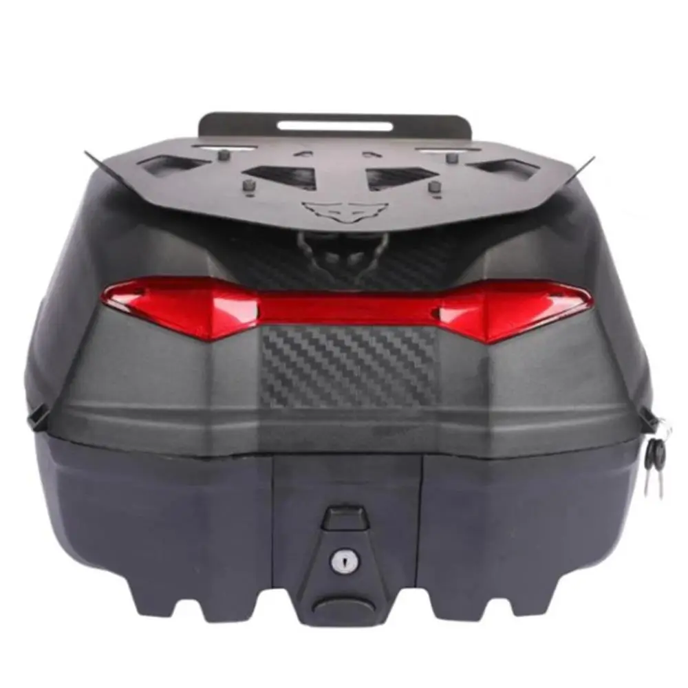 TIEN SC44 Motosiklet Çantası 44 Litre Siyah Üst Taşıma Demirli