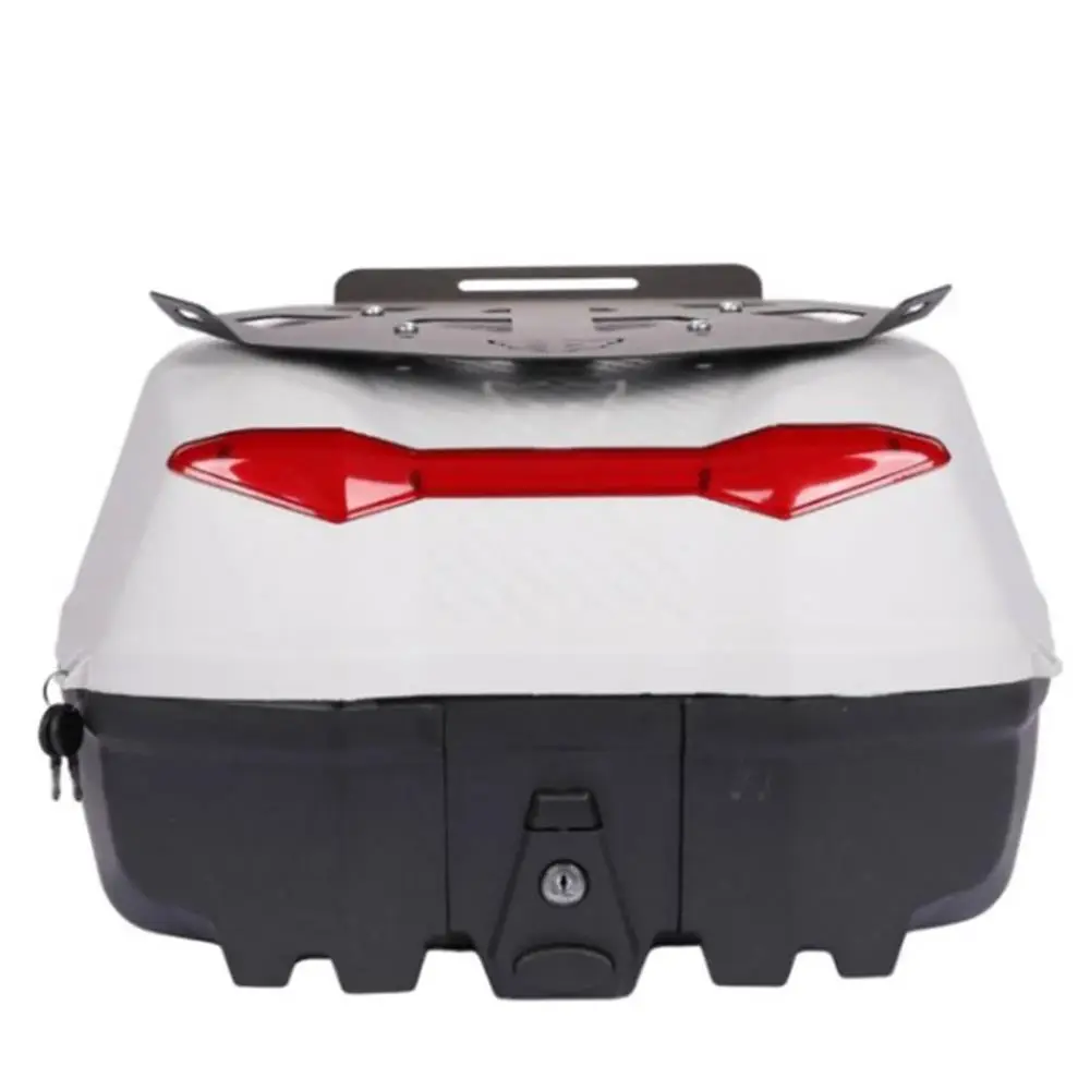 TIEN SC52 Motosiklet Çantası 52 Litre Gri Üst Taşıma Demirli